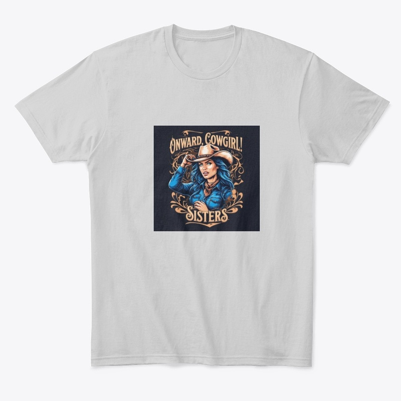 Cow girl T-shirt Design