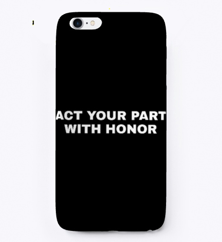 NO.1    ACT YOUR PART WITH HONOR