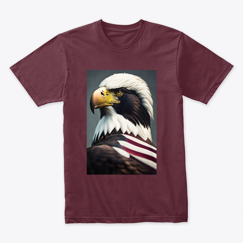 US fly high T-shirt design