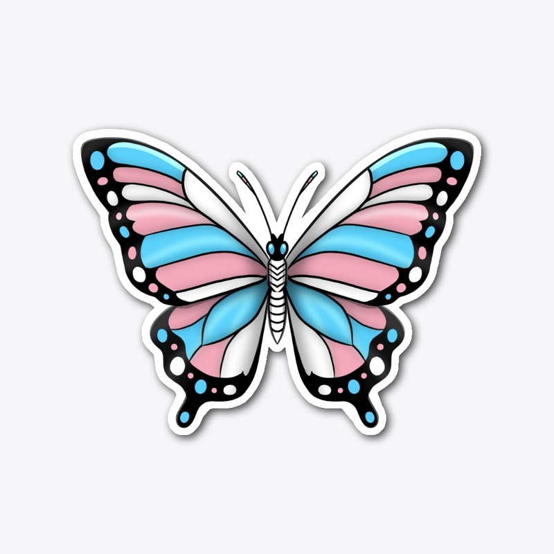 Pride Butterfly-Trans