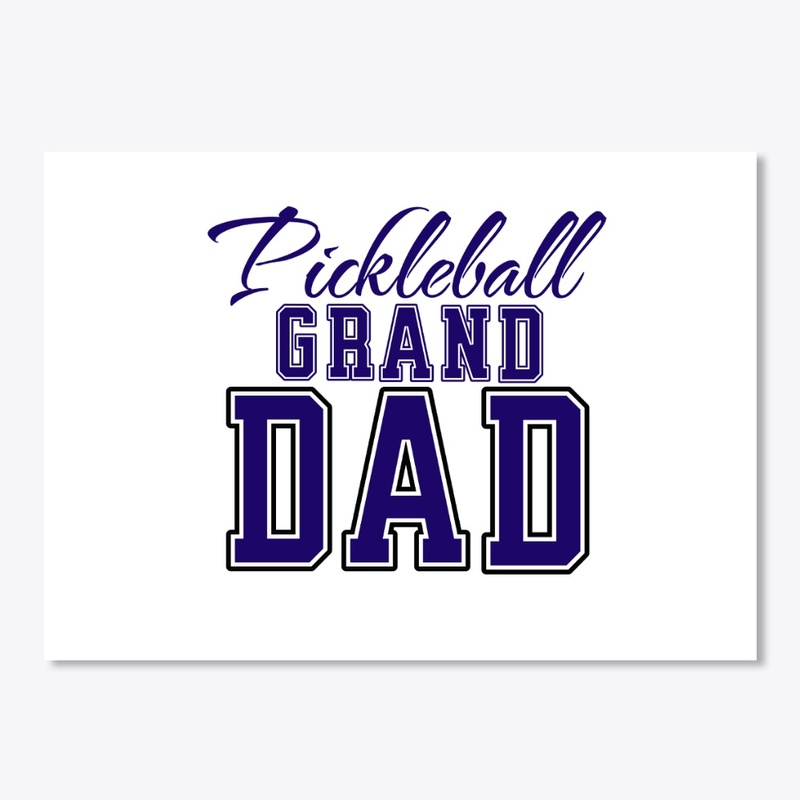 Pickleball Grand Dad in Blue