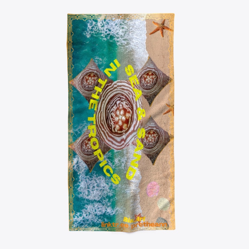 Tech Star Tropics Beach Towel