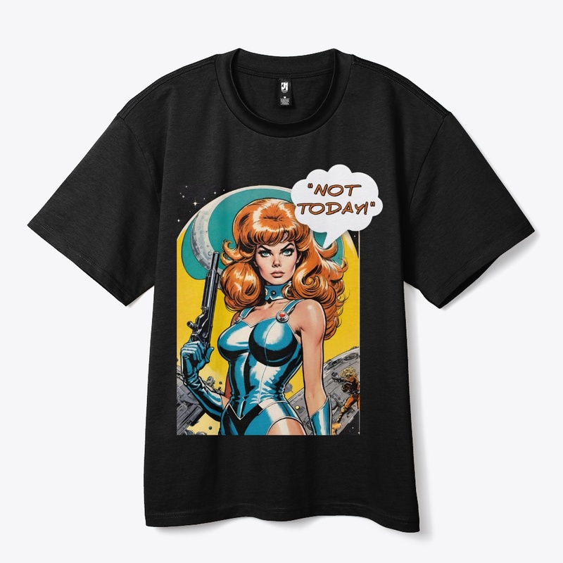 Classic Funny Sex Kitten Comic Book Art 