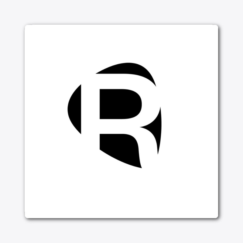 Sticker Ruela Branco e Preto