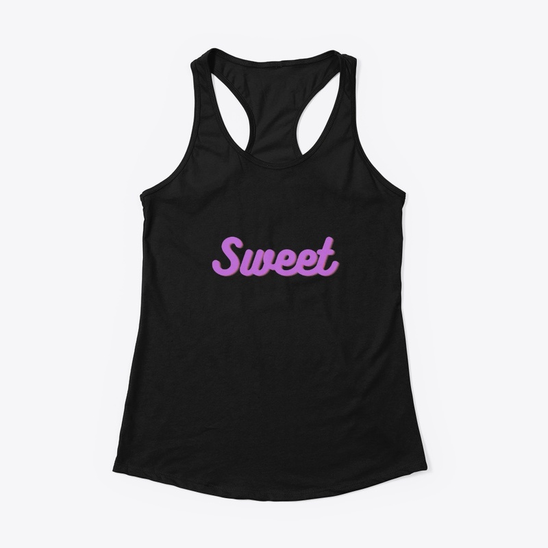 SWEET WOMEN'S RACERBACK TANK AND TEE