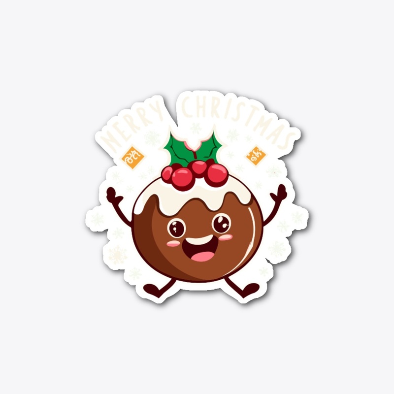Merry Christmas Pudding lover t-shirt