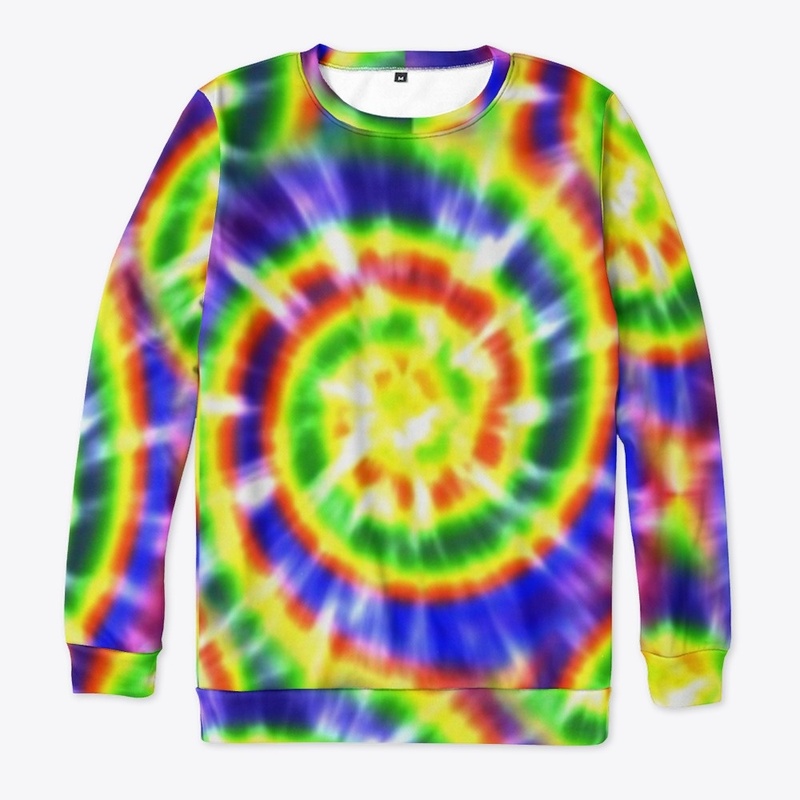 Psychedelic Rainbow Swirl Tie Dye
