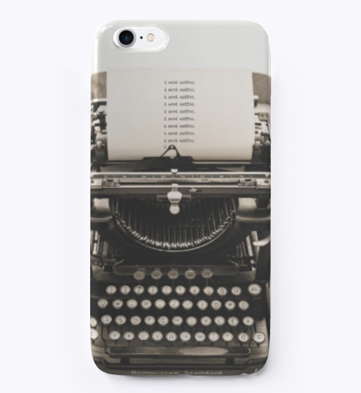 Vintage Typewriter. i need coffee!