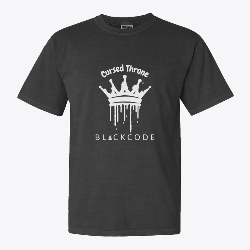 Cursed Throne T-Shirt Design | BLACKCODE