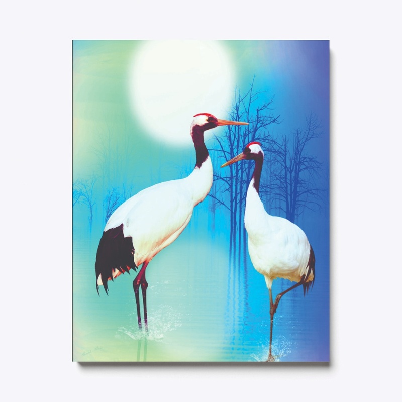 art_ibises_bird_arrangement