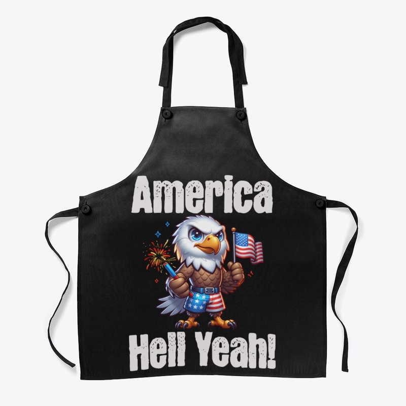 America Hell Yeah Bald Eagle Patriotic 