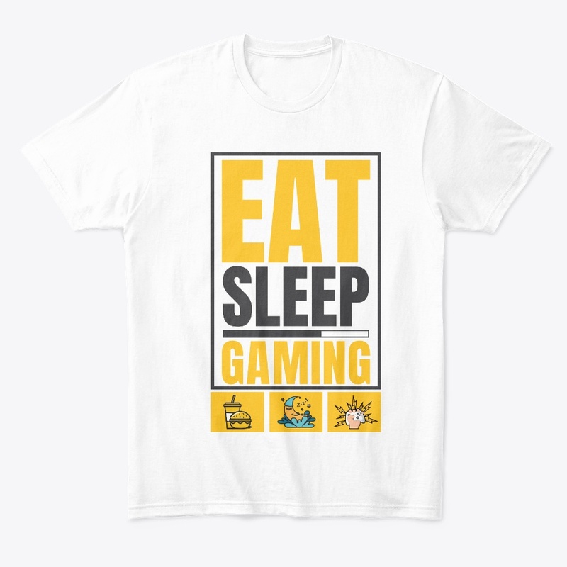Eat Sleep Gaming Design By JNK
