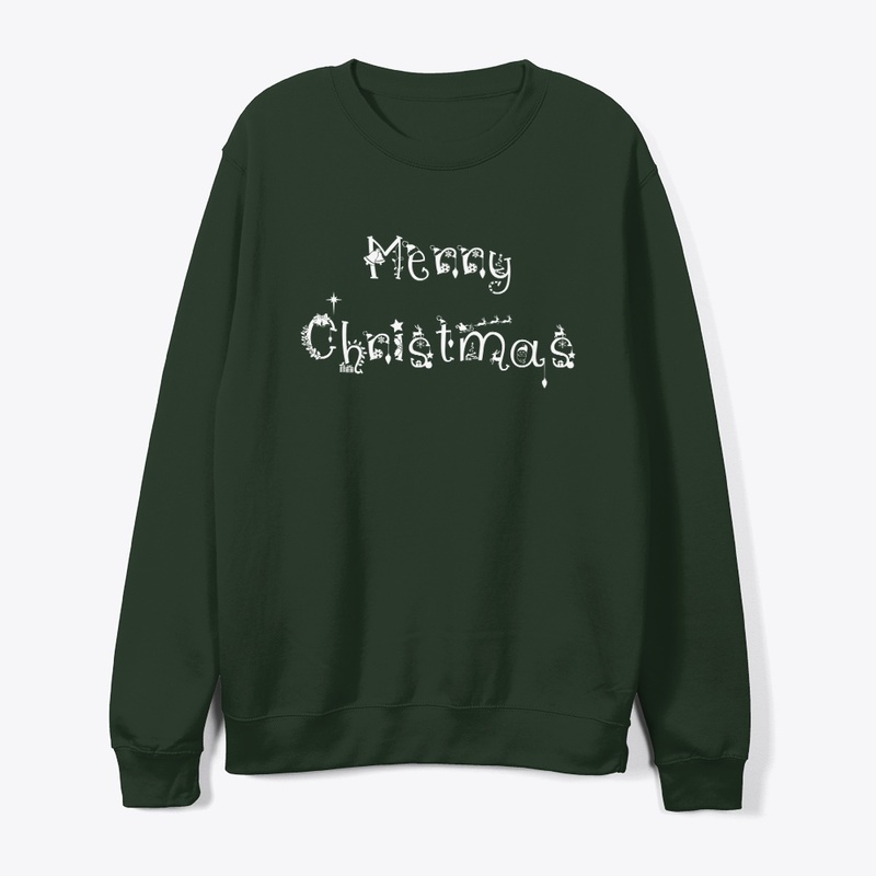 Merry Christmas - for dark shirts
