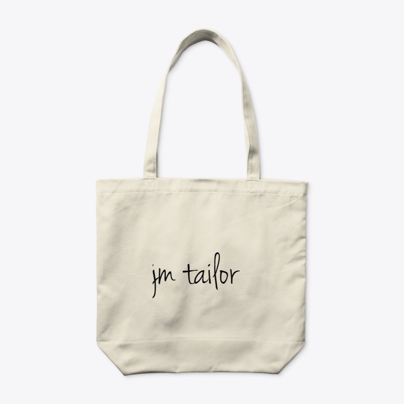 organic cotton tote bag - jmt