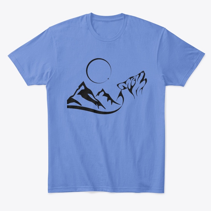 Simple Mountain Call Howlin Wolf T-shirt