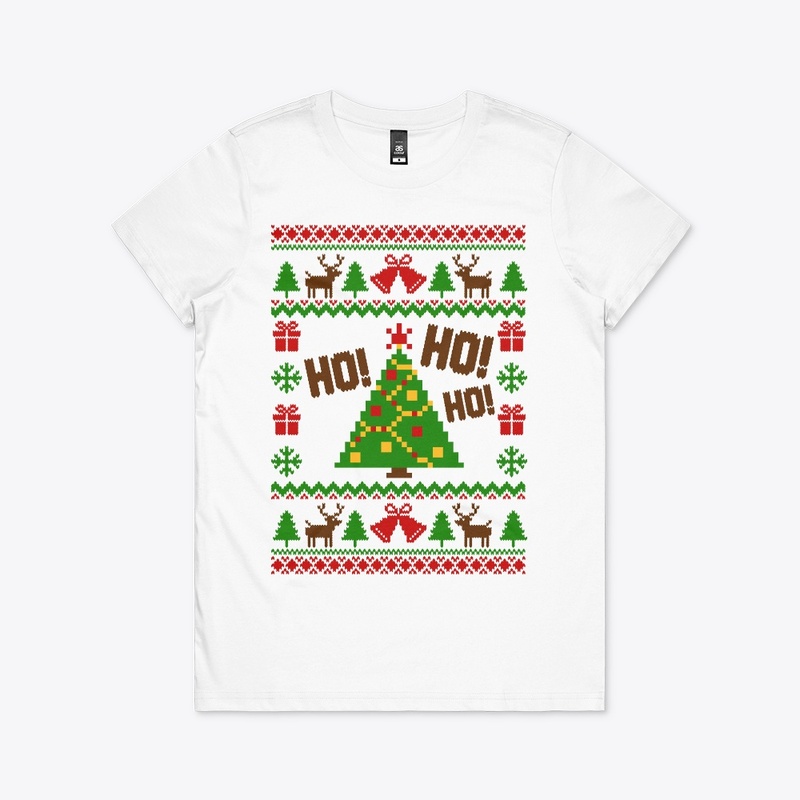 Ho Ho Ho Ugly Christmas Sweater