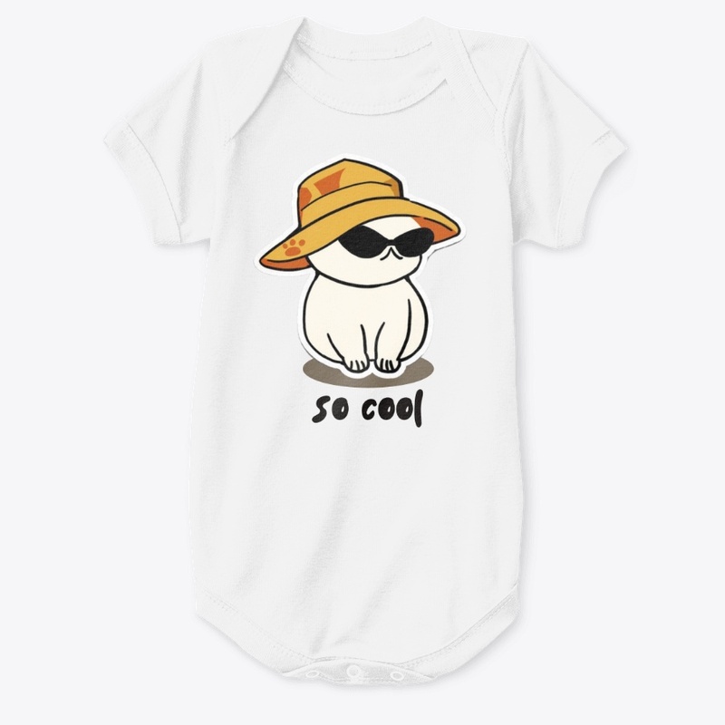 Cool Cat in Sunglasses – Fun Design