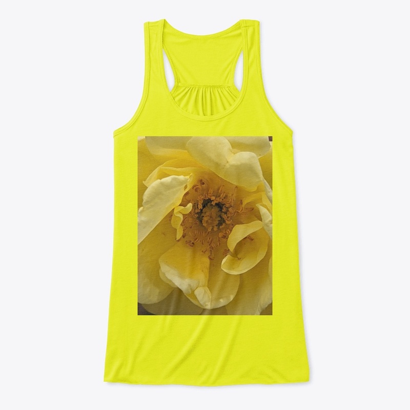 Yellow Rose Flow Women's Tank Top