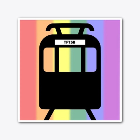 Tales From The S Bahn Logo Sticker Standard Maglietta Front