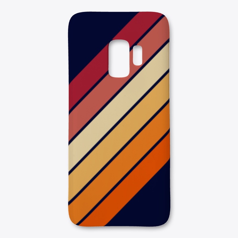 Deriah - 70s Vintage Style Retro Stripes