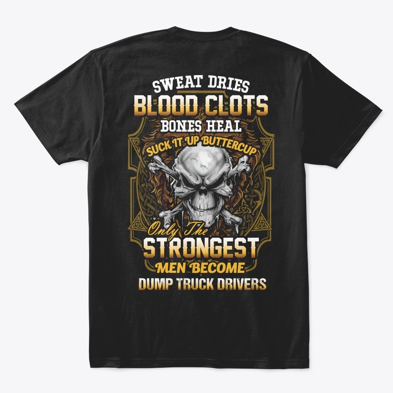 Strongest Dump Truck Driver Hoodie 