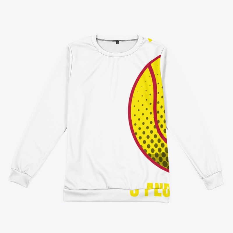 I like tennis and maybe 3 people funny t
