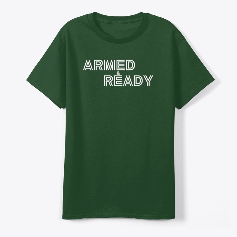 ARMED & READY Printed Tshirts for Men