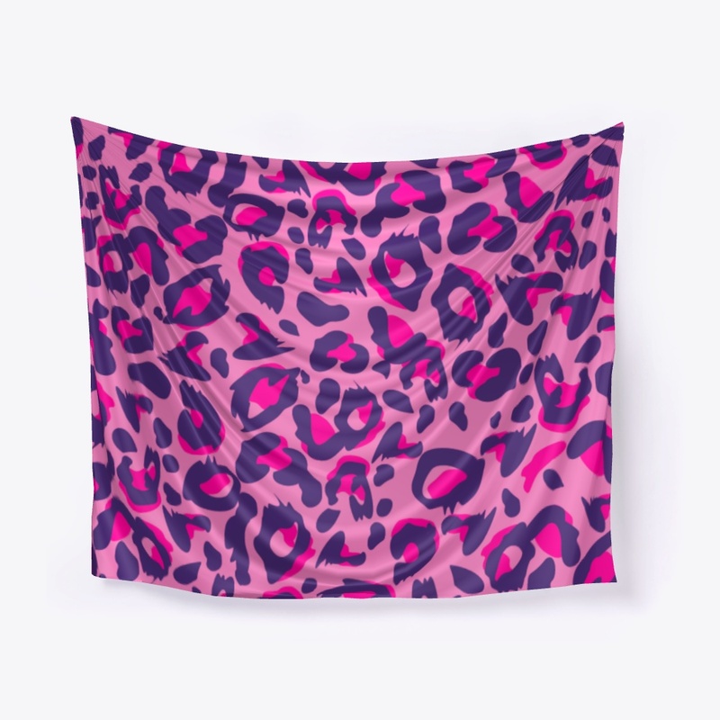 Pink Cheetah Purple Spots