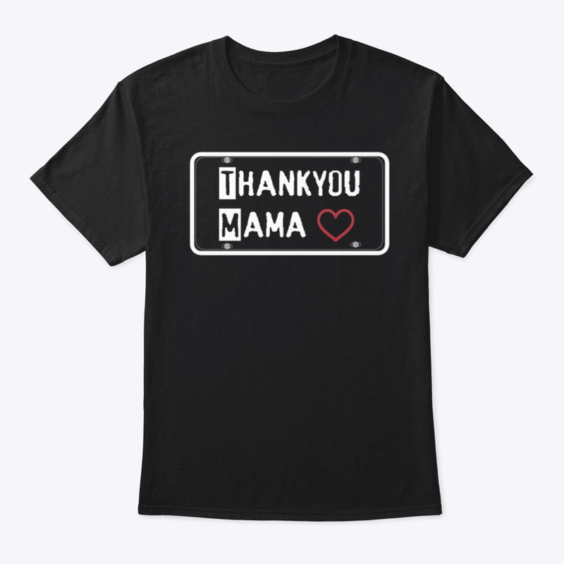 Thankyou mama plate shirt