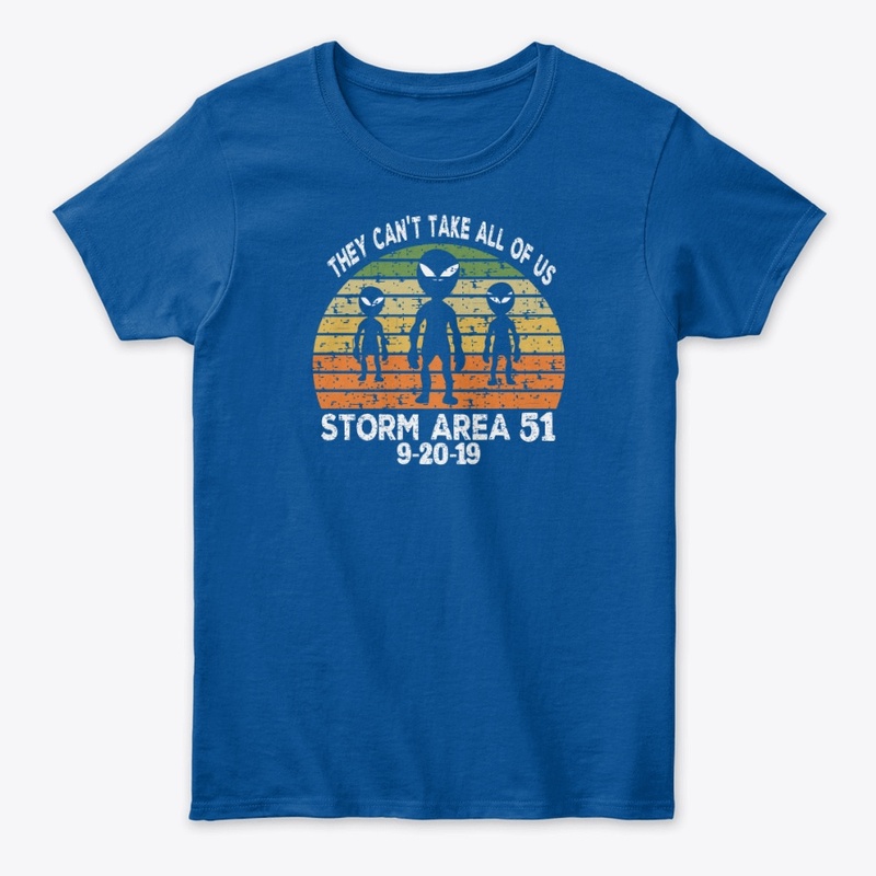 Storm Area 51 Funny Alien T Shirt Gift