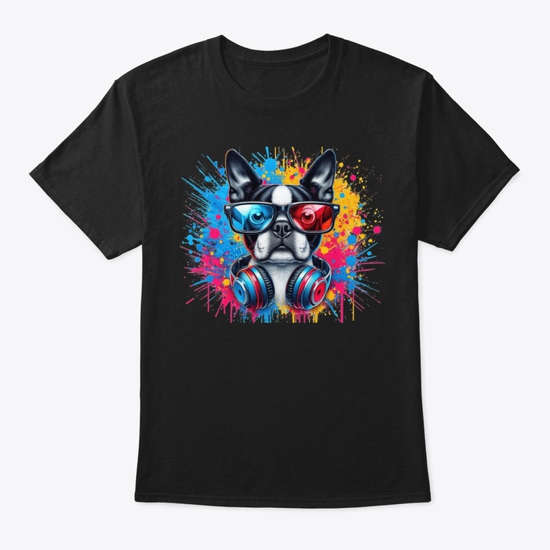 3D Boston Terrier 5