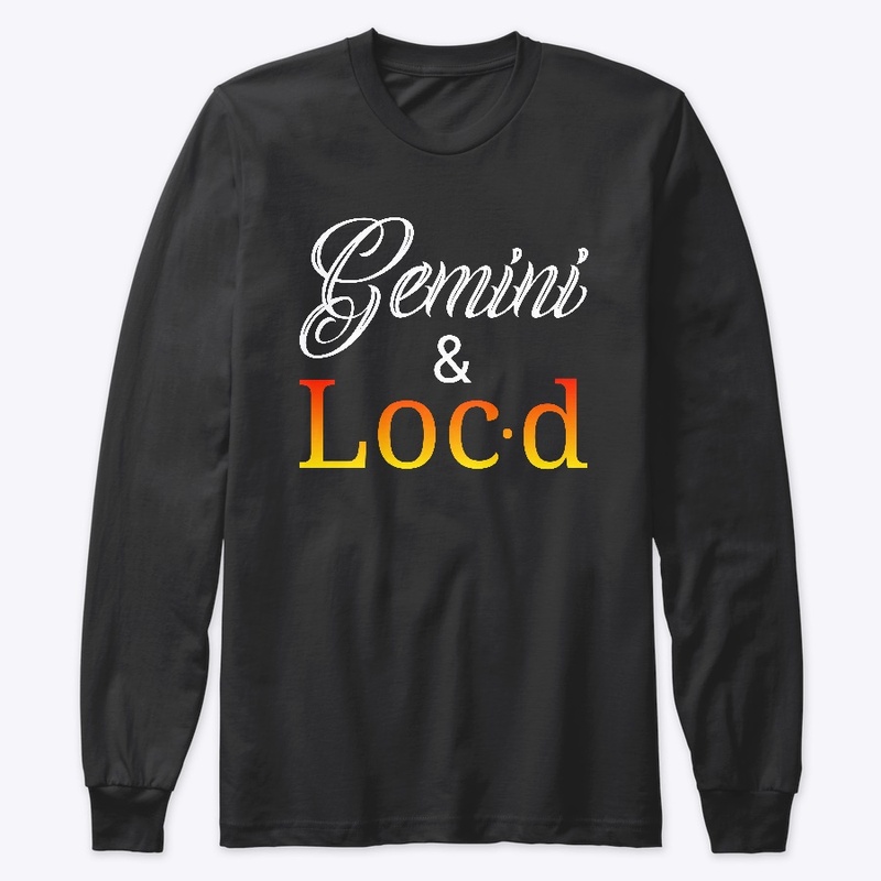 Gemini & loc'd zodiac tee shirt