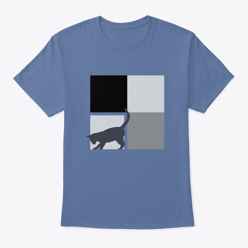 Angular Feline Silhouette