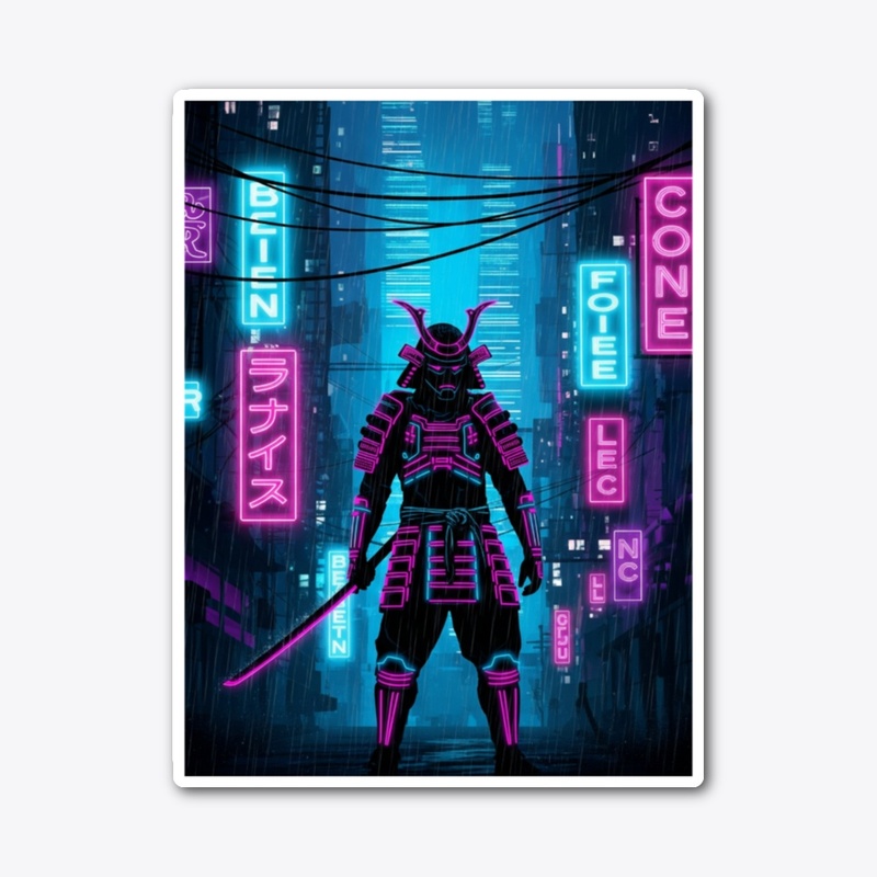 Cyberpunk Samurai