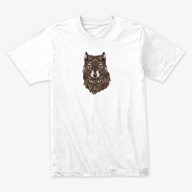 wolf in colors