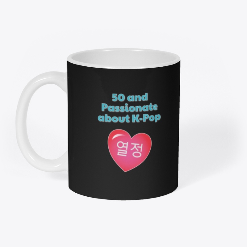 50 and Passionate about K-Pop in Black