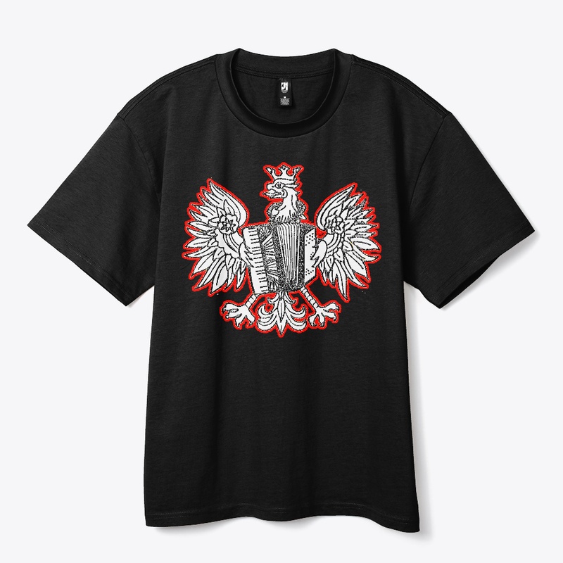 Polish Eagle with accordion
