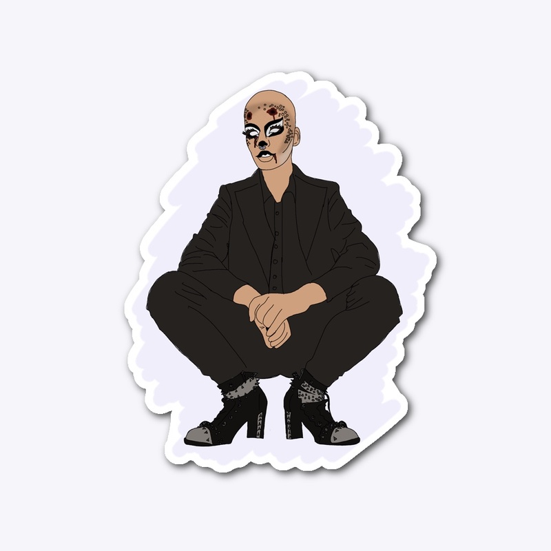 Oh Deer Die Cut Sticker