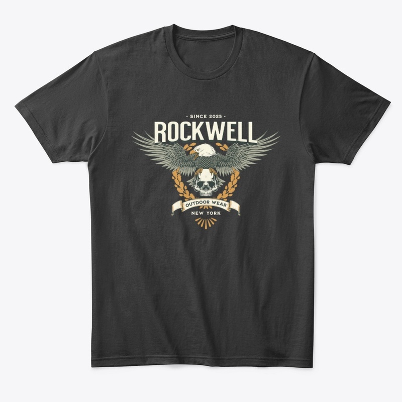 Rockwell Outdoor Wear Eagle Skull Merch