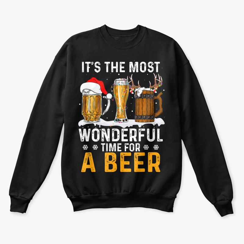 IT'S THE MOST WONDERFUL TIME FOR A BEER