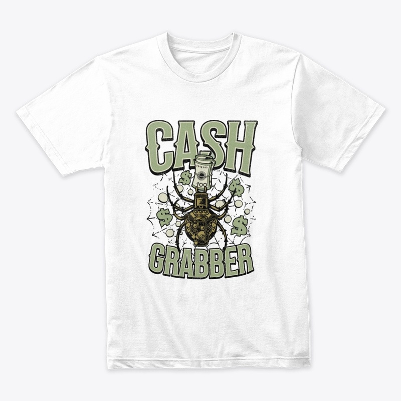 Cash Grabber printed T shirt