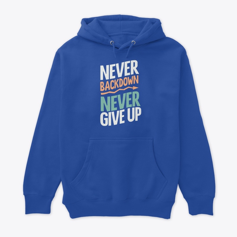 Never Give Up Stylish Tee