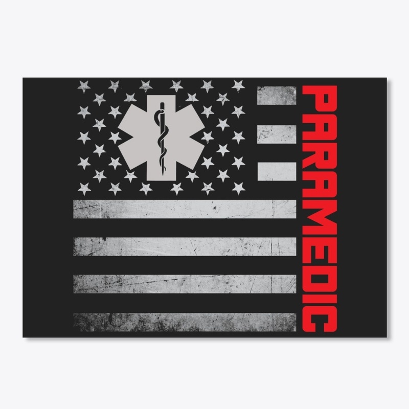 Paramedic US Flag