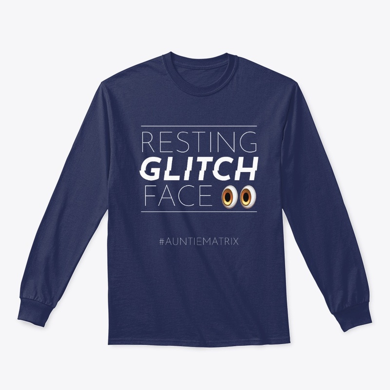 Resting Glitch Face - Eyes