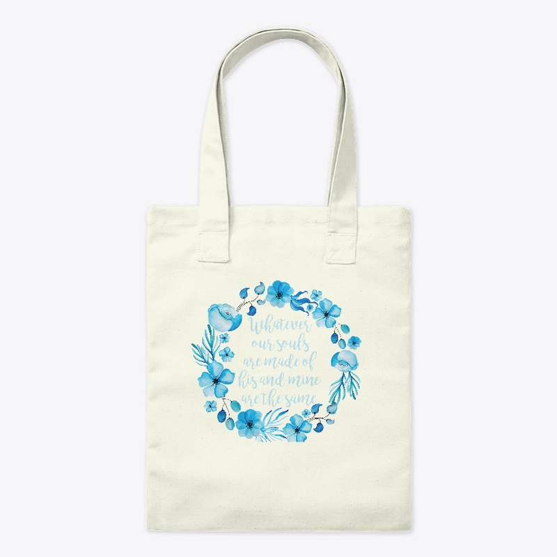 BLUE FLORAL HEATHCLIFF