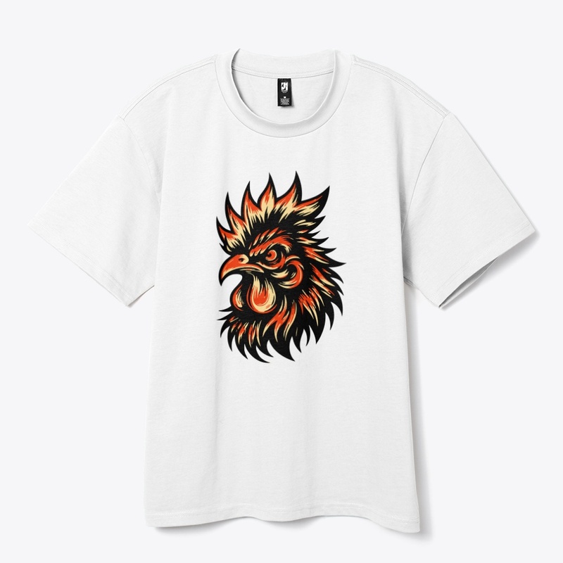 Majestic Angry Chicken Graphic 