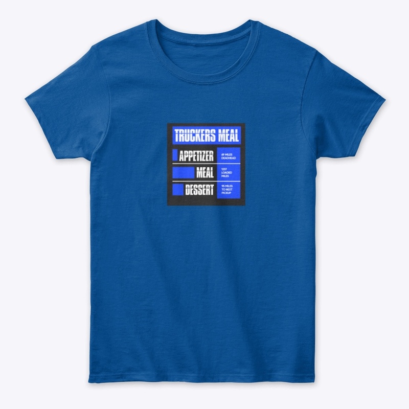 Truckers meal blue