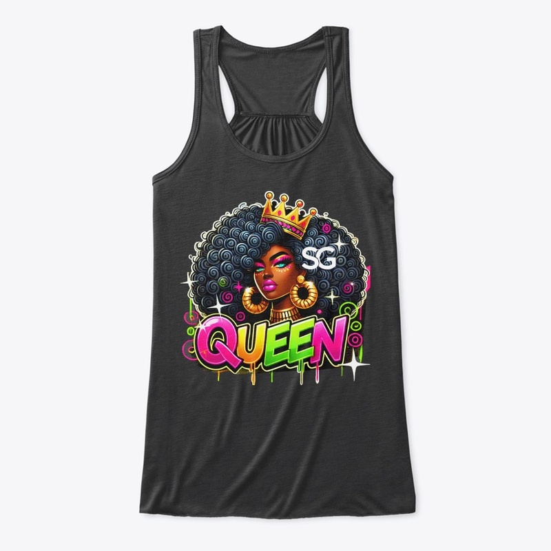 New Black Queen with Crown