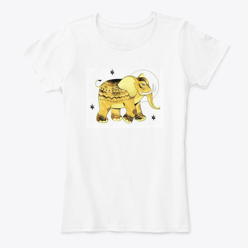 Golden Elephant Slim Fit T-Shirt