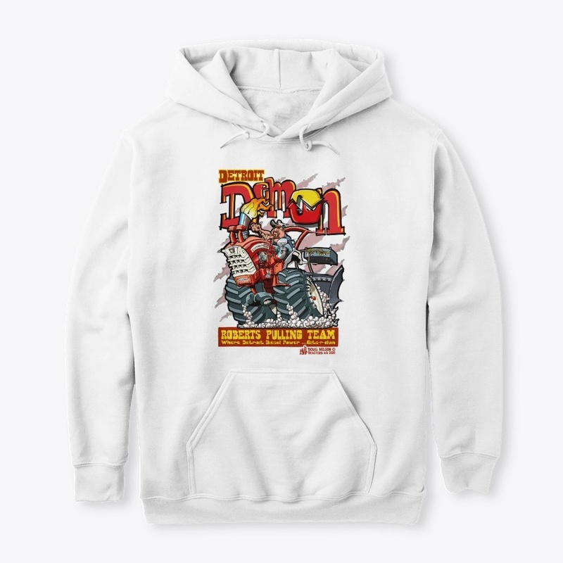 Cockshutt 1950 Front White Hoodie
